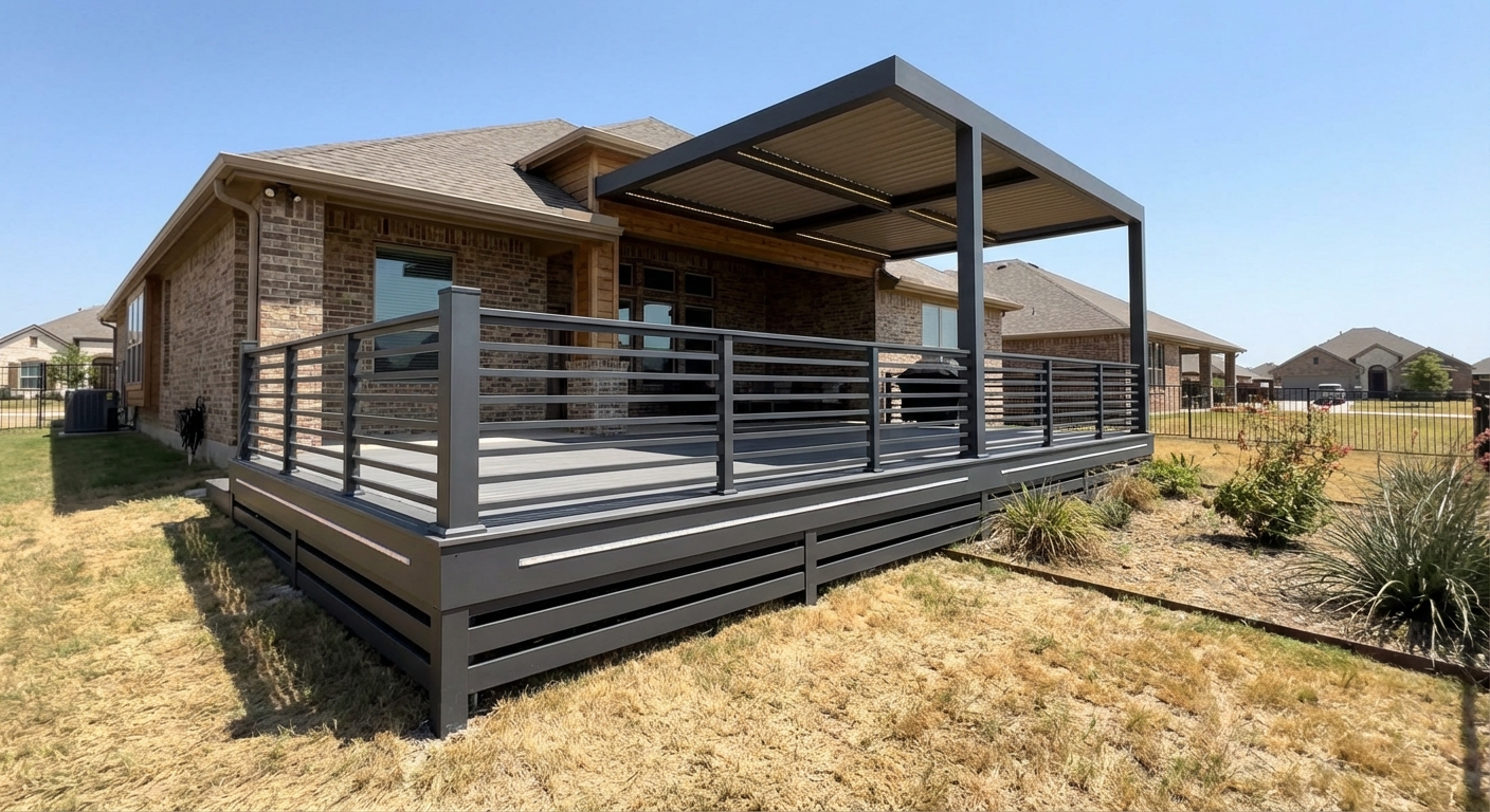 Aluminum Decking in Texas: The Low-Maintenance Option
