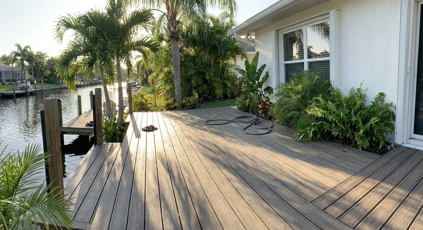 Best Decking Material for Florida Humidity: What Won't Warp or Rot