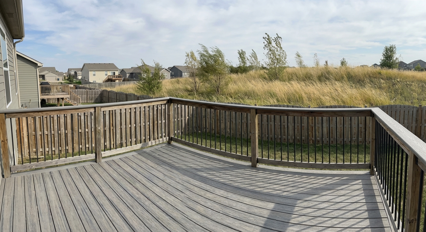 Best Decking Material for Oklahoma Weather: Handling Wind & Sun