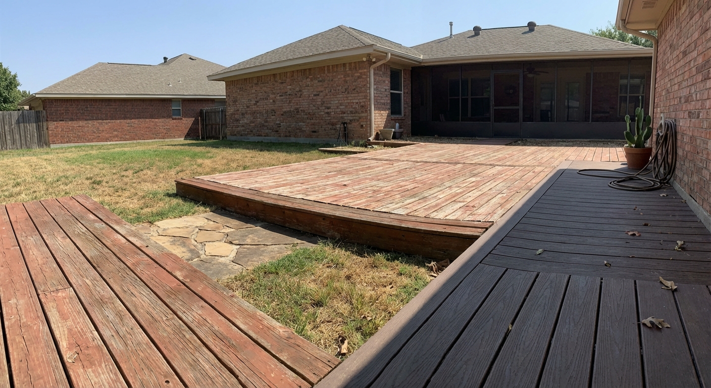 Best Decking Material for Texas Heat: What Won't Warp or Fade