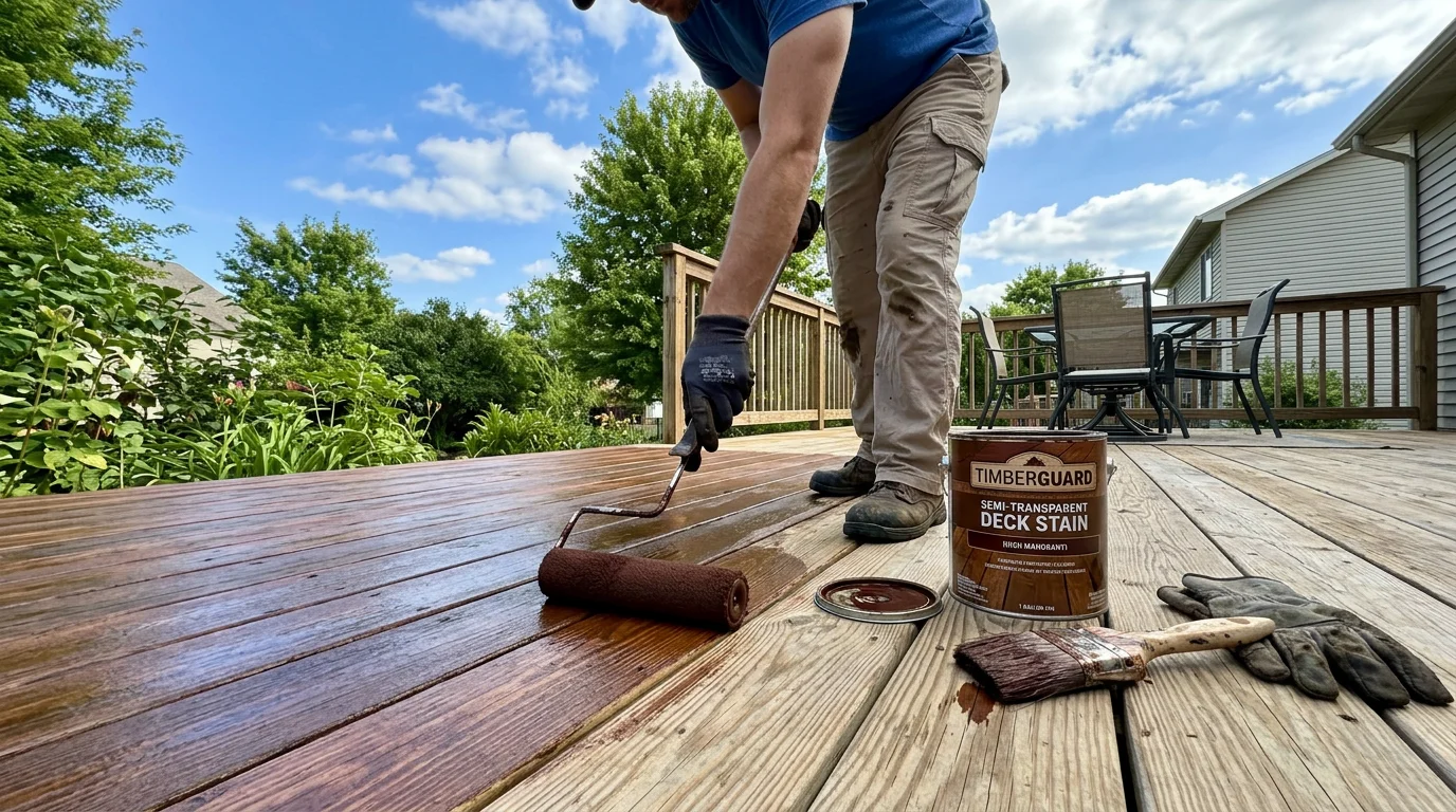 Best Month to Stain Your Deck in Ontario