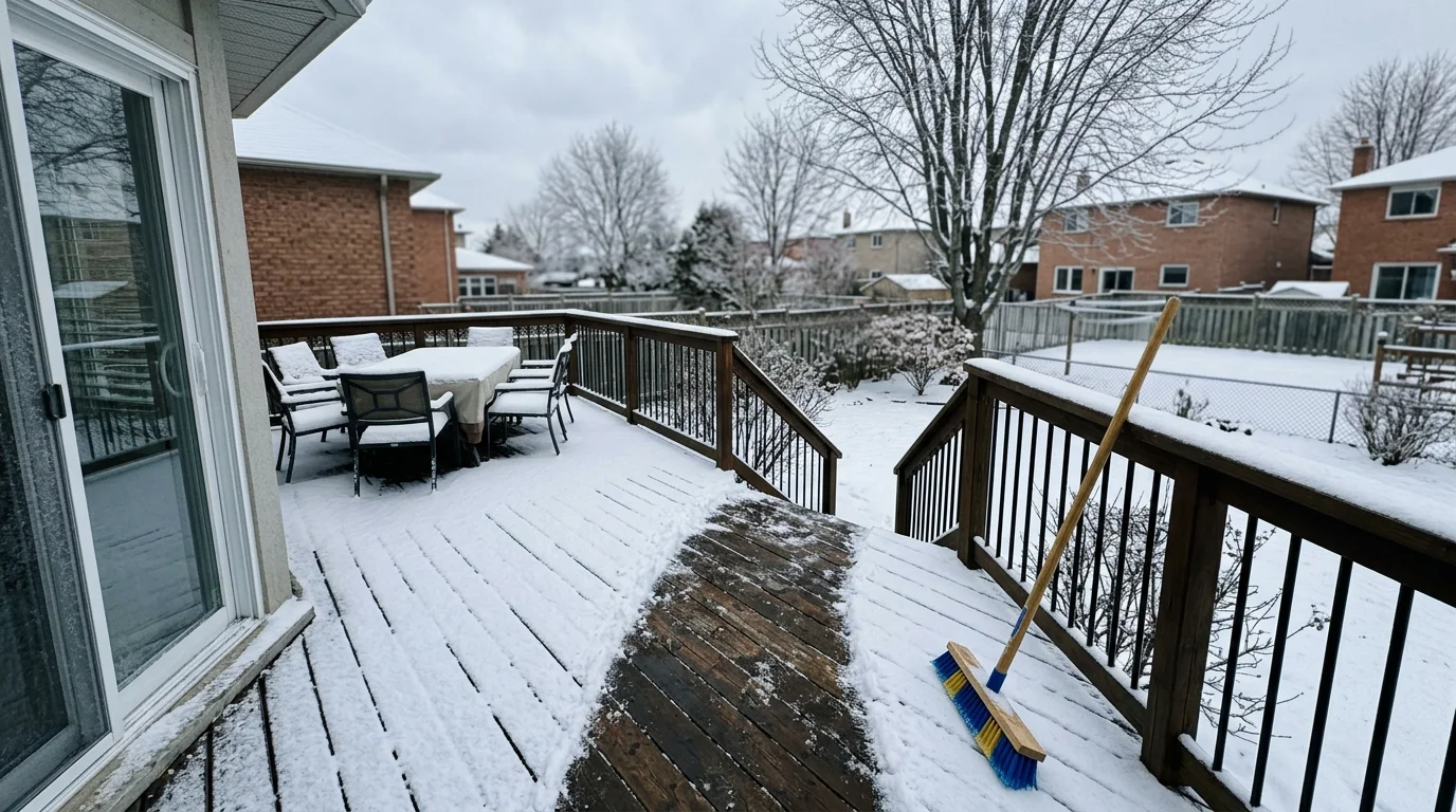 Best Month to Build a Deck in Ontario (Hint: It's Not Summer)