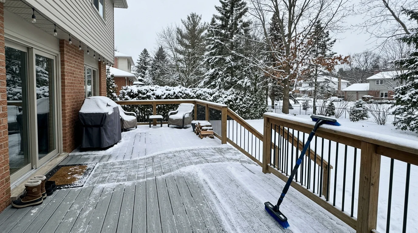 Can You Build a Deck in Winter in Ontario?