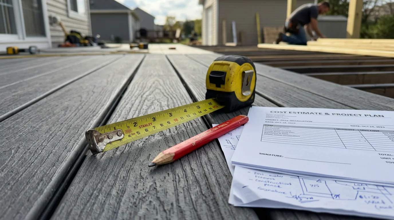 Composite Decking Scratches: How to Repair and Prevent