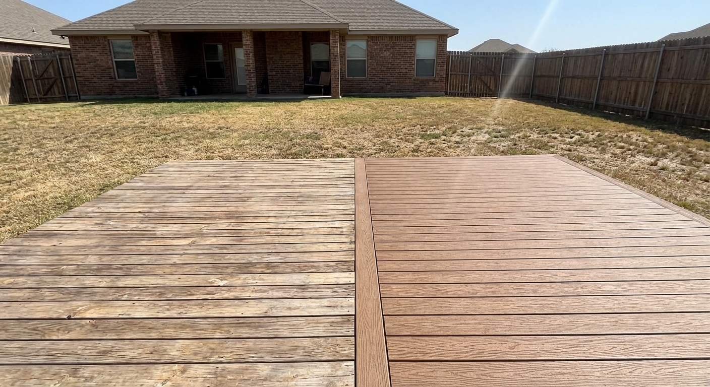 Composite vs Wood Decking in Texas: Pros, Cons & Costs