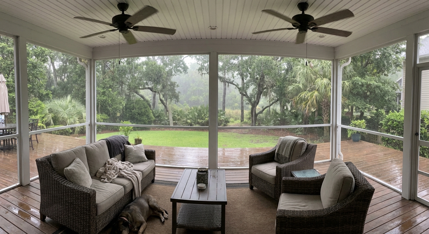 Covered Deck Ideas for South Carolina: Beat the Heat & Rain