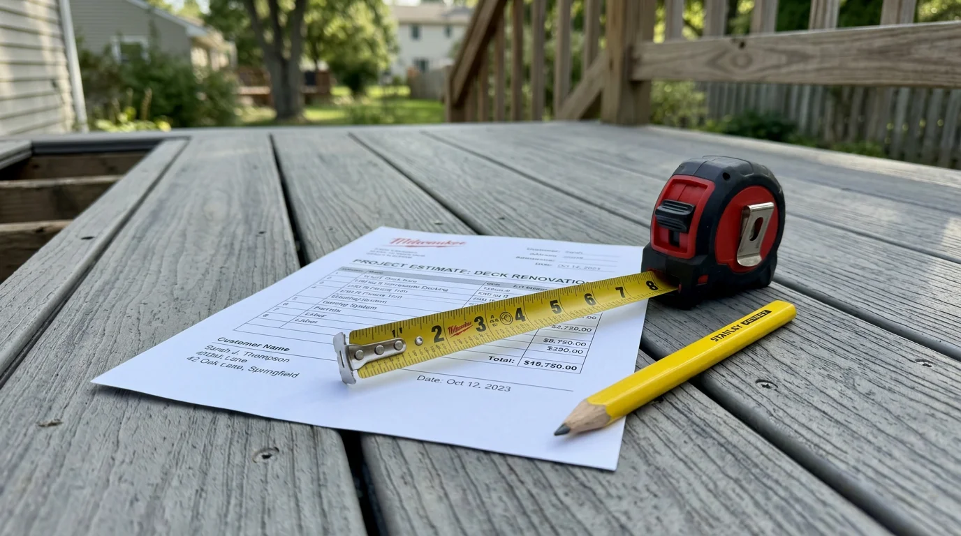 Deck and Fence Package in KWC: Save by Bundling