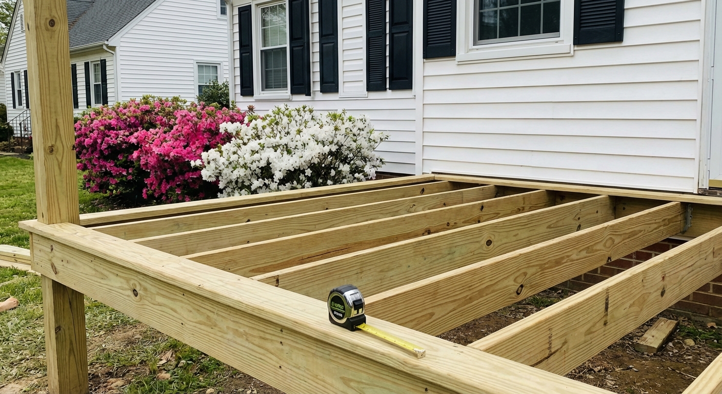 Deck Cost Per Square Foot in Virginia: 2026 Pricing Breakdown