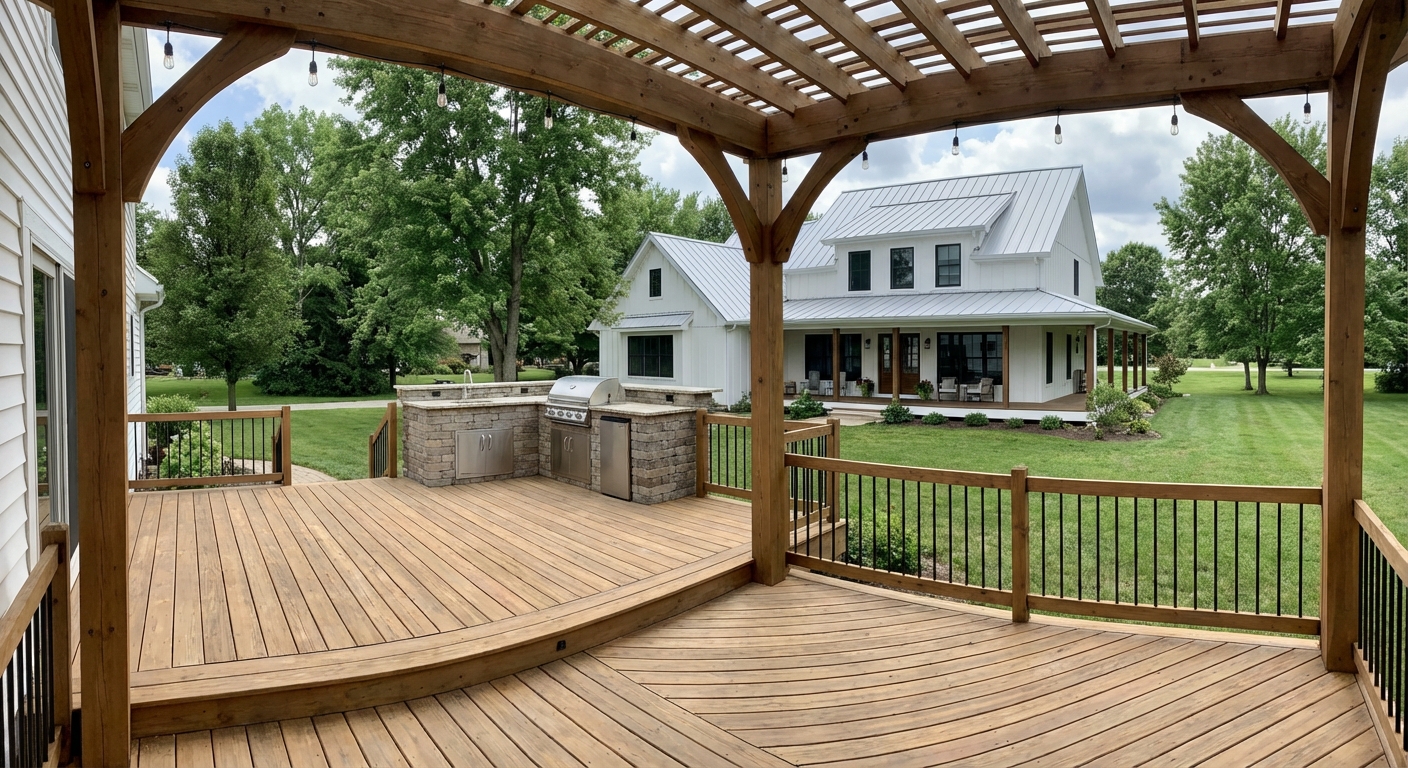 Deck Design Ideas for Indiana Homes: Styles That Work