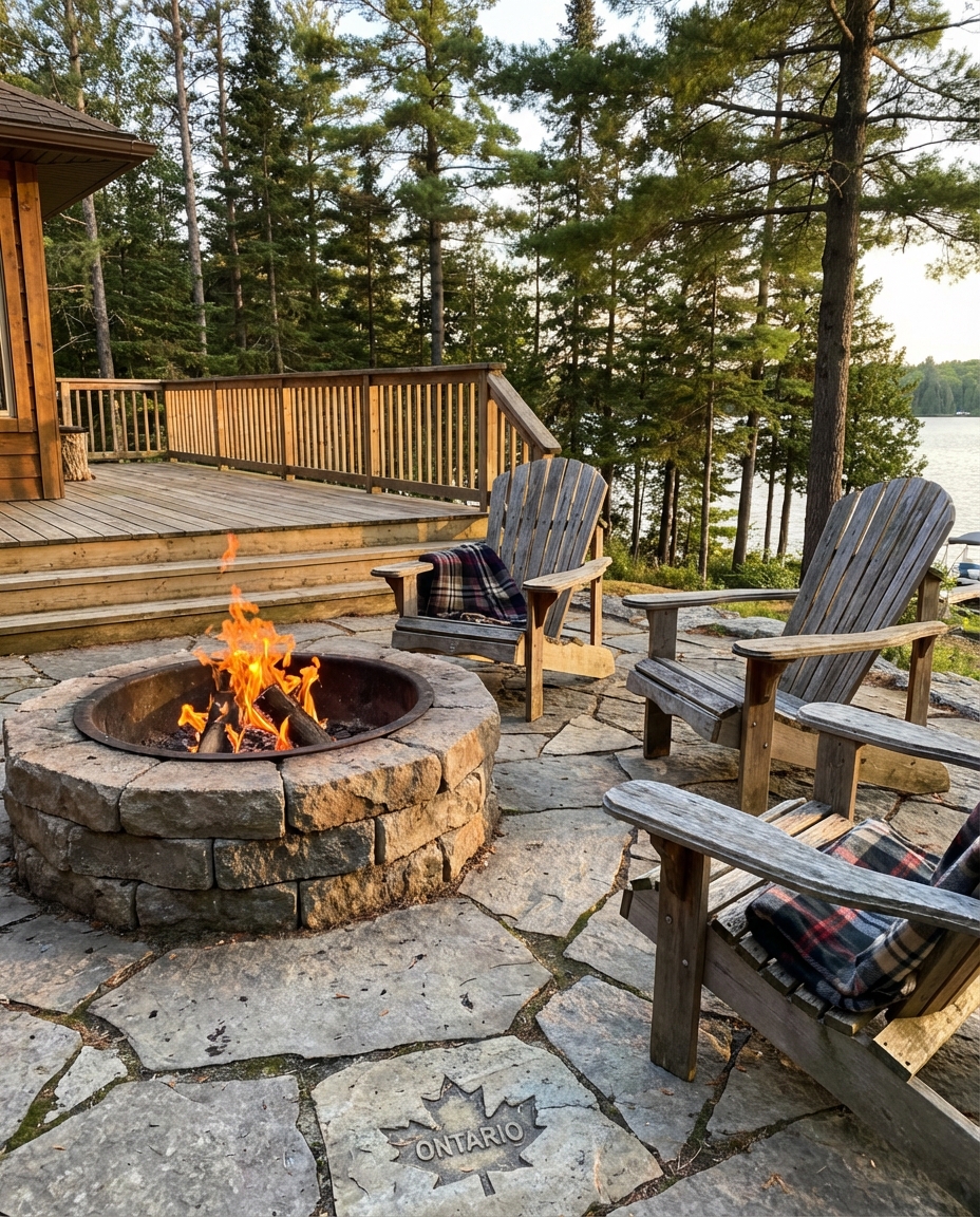 Fire Pit on a Deck in Ontario (2026)