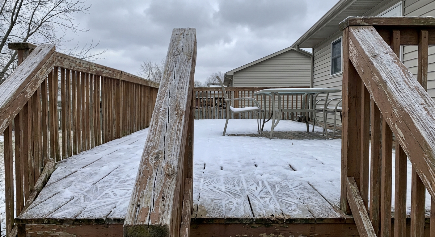 Protecting Your Indiana Deck from Freeze-Thaw Cycles & Storms