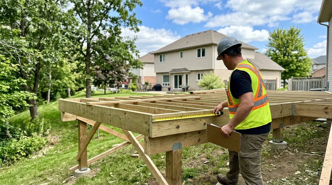 Deck Guardrail Code in Ontario: Height, Spacing, Load Requirements