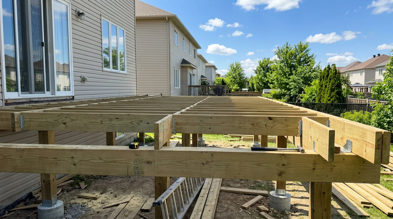 Deck Joist Span Table (Ontario): 2x8 vs 2x10 vs 2x12 — How to Think About Spans