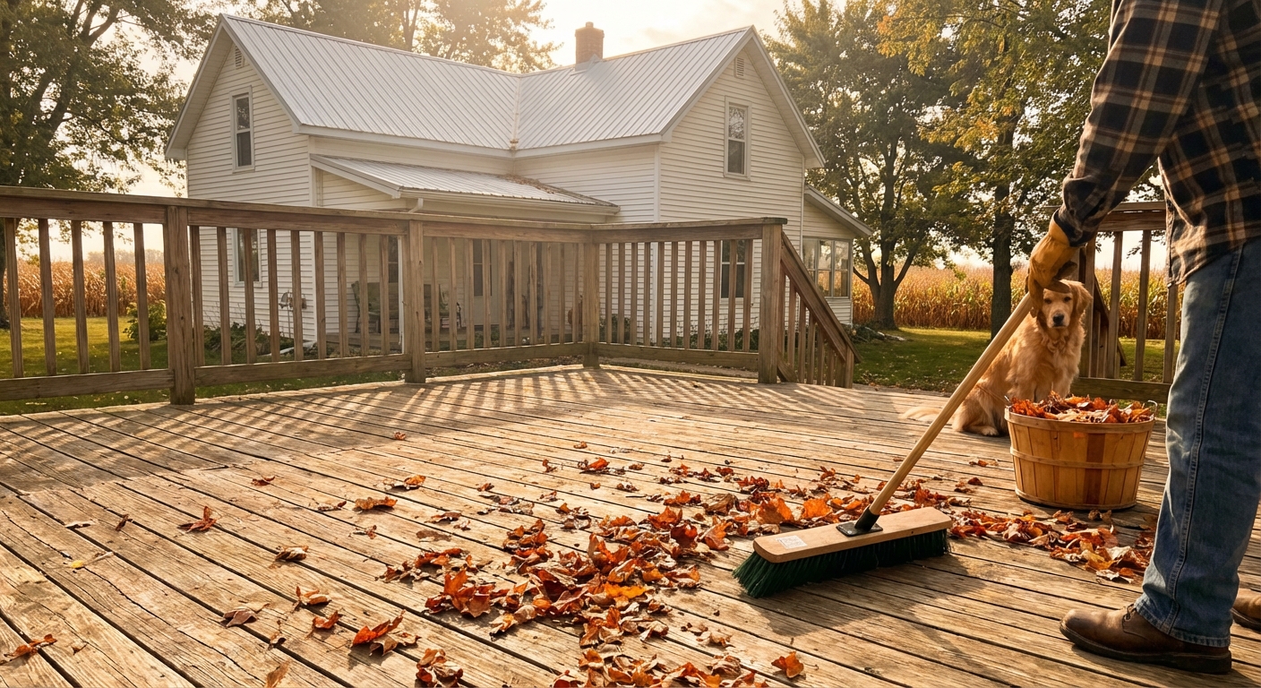 Deck Maintenance in Illinois: A Season-by-Season Checklist