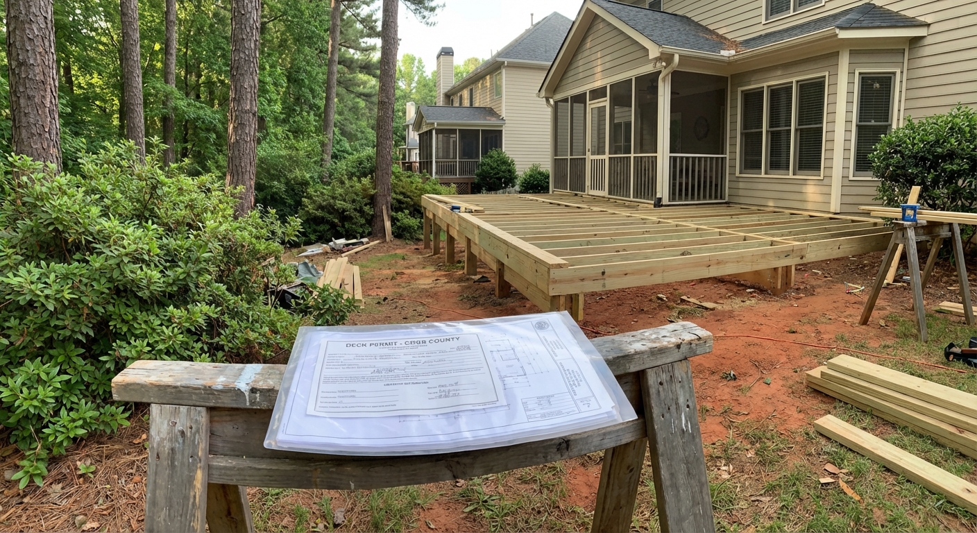 Do You Need a Deck Permit in Georgia? State & County Rules Explained