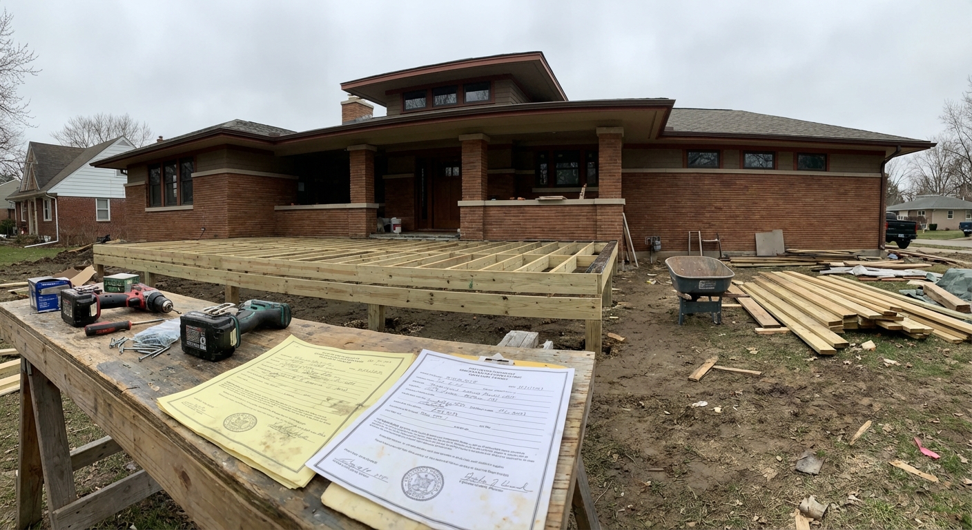 Do You Need a Deck Permit in Illinois? Municipality Rules Explained