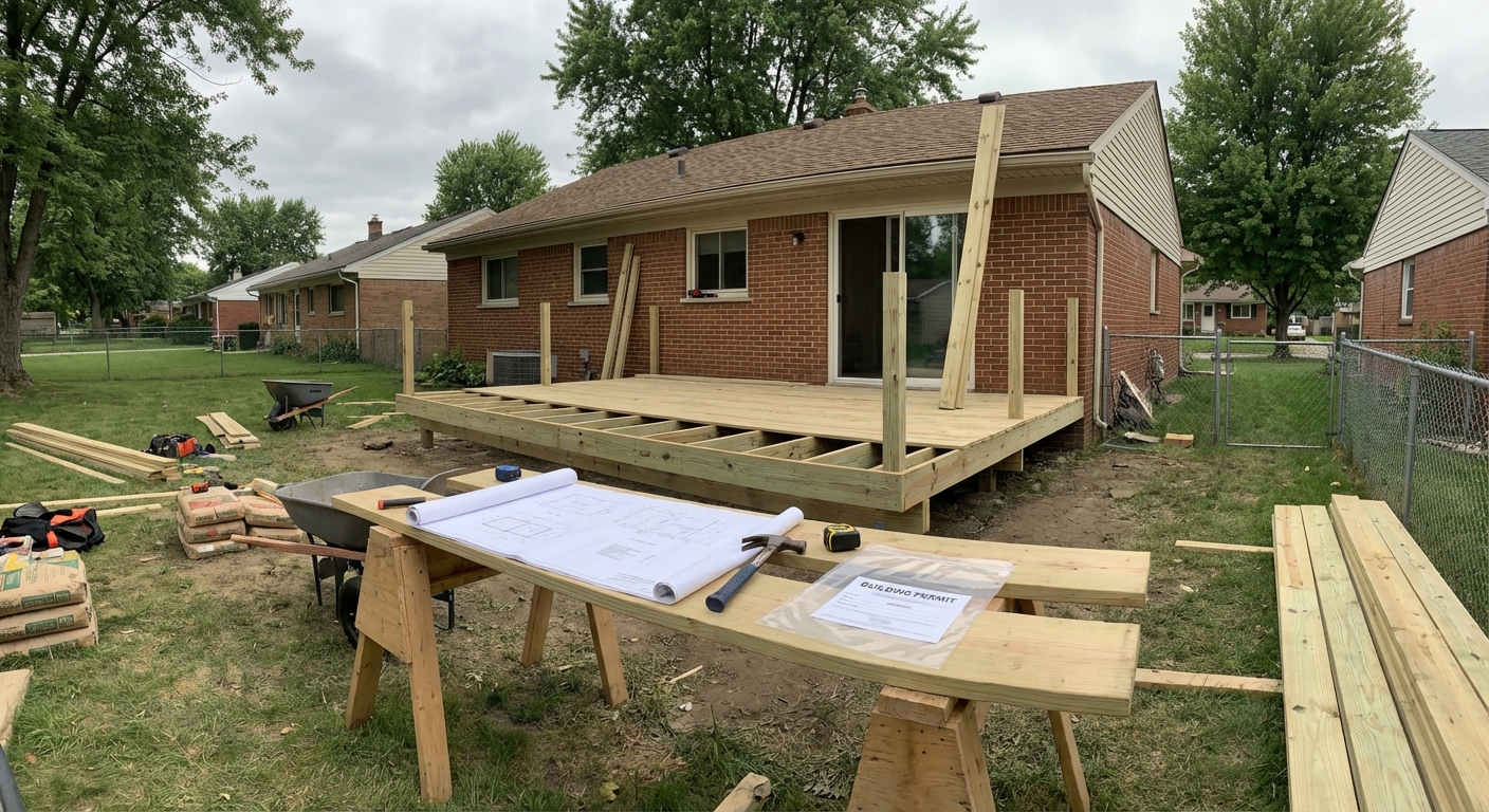 Do You Need a Deck Permit in Michigan? Local Rules Explained