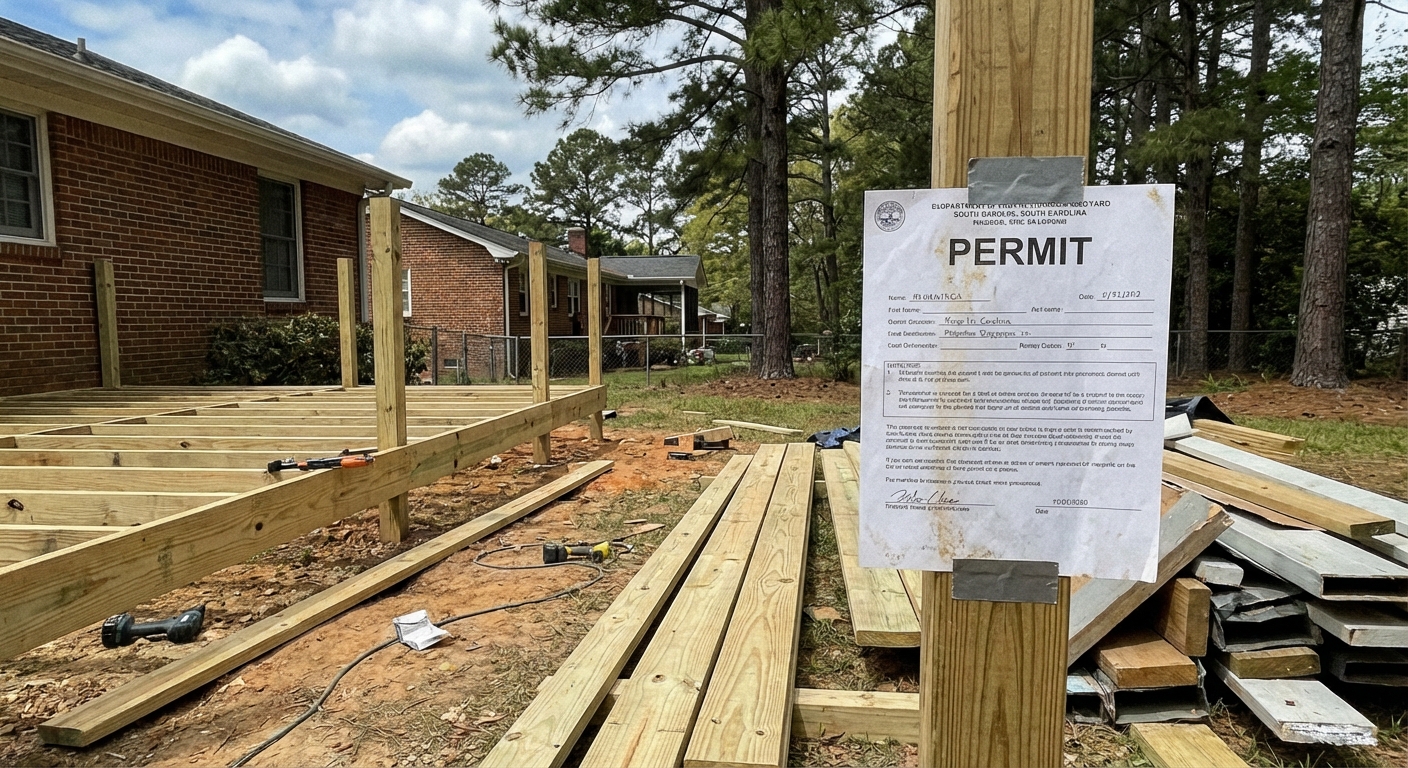 Do You Need a Deck Permit in South Carolina? Rules by City