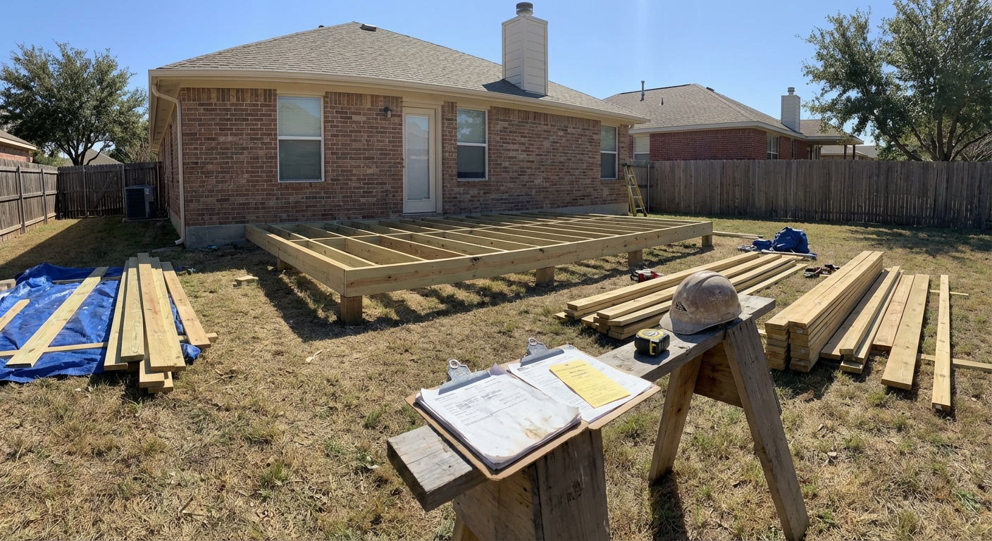 Do You Need a Deck Permit in Texas? State & City Rules Explained