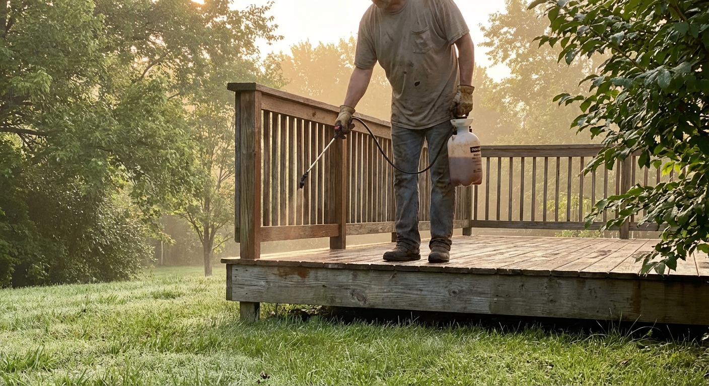 Deck Staining in Georgia: Best Products & Timing for Southern Humidity
