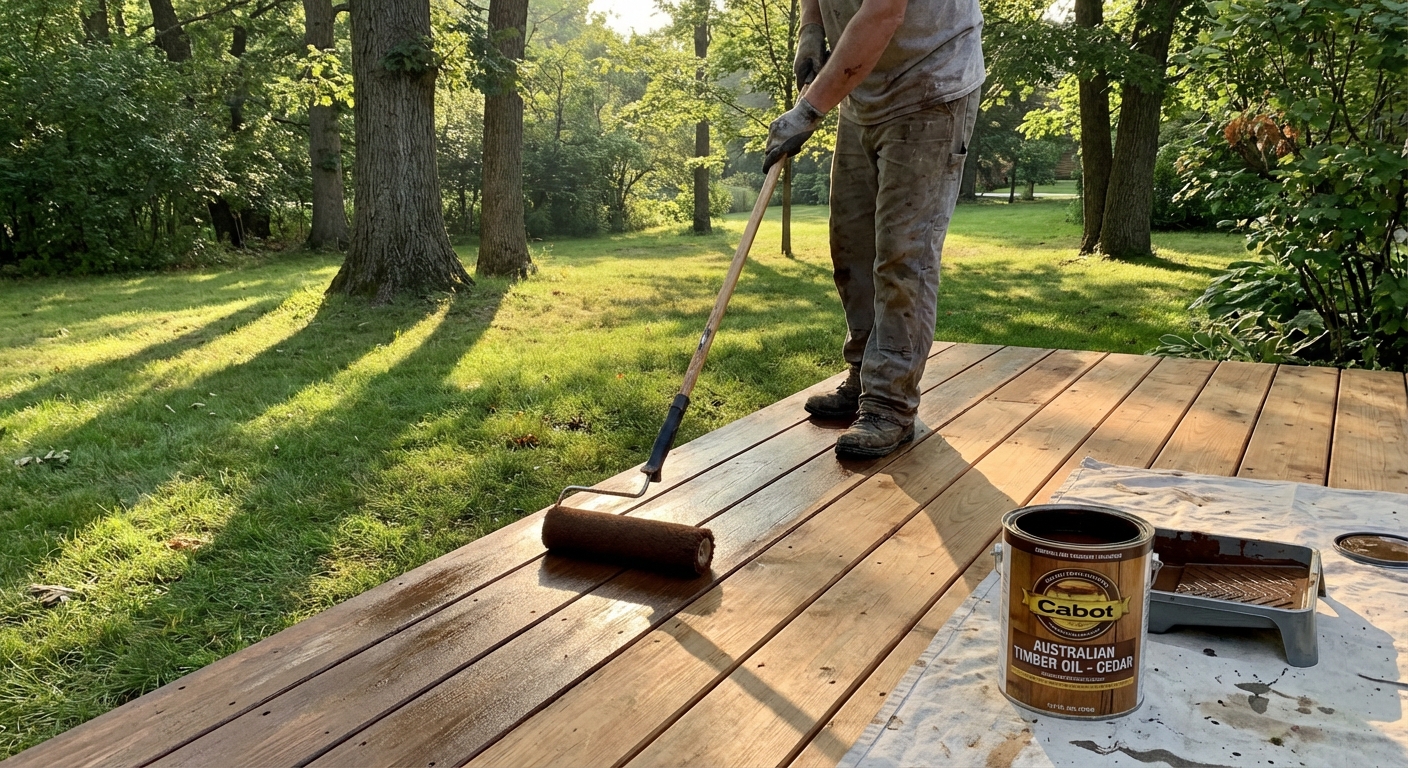 Best Time to Stain a Deck in Michigan + Top Product Picks