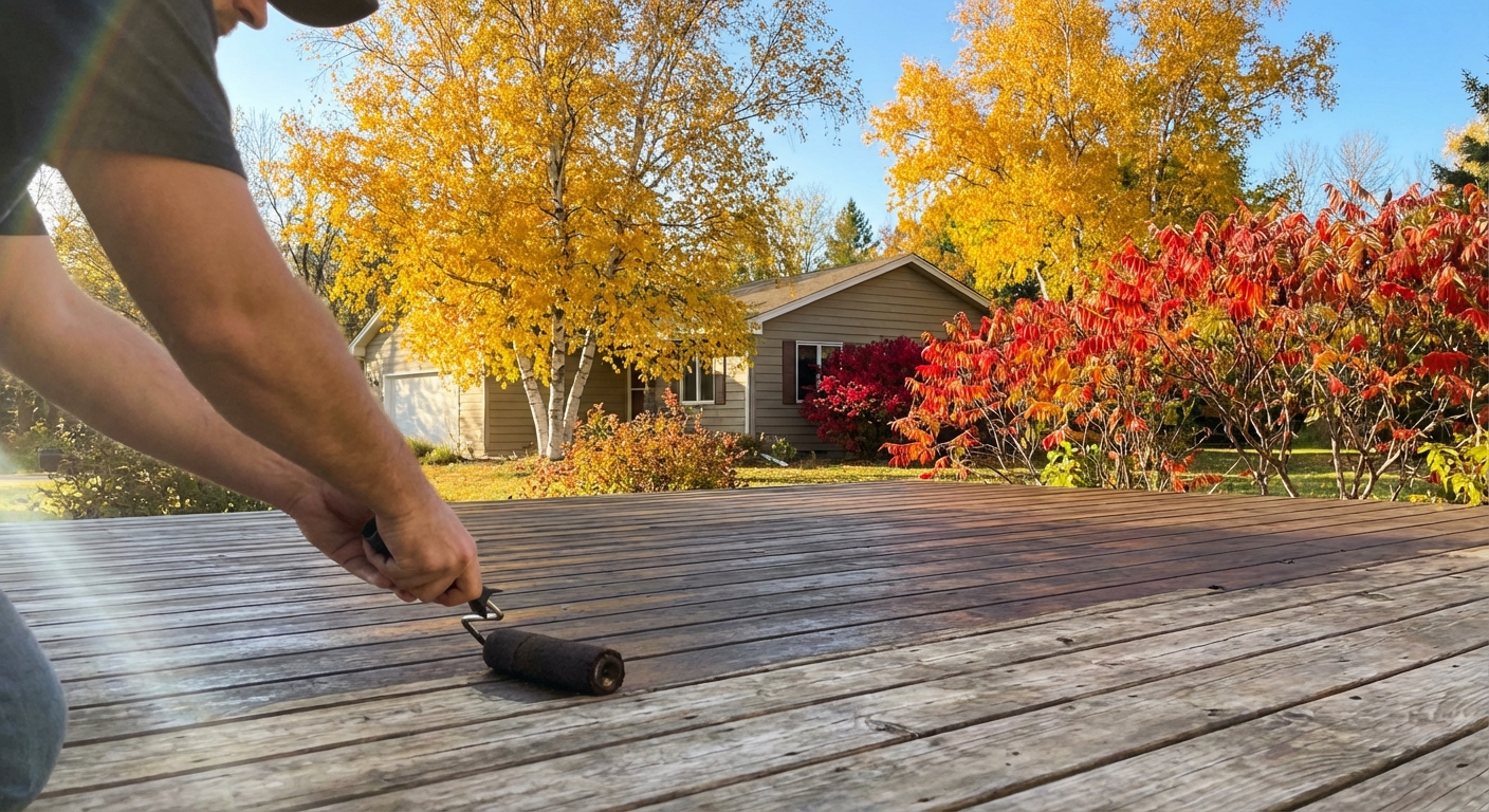 Deck Staining Tips for Minnesota Weather: Timing & Products