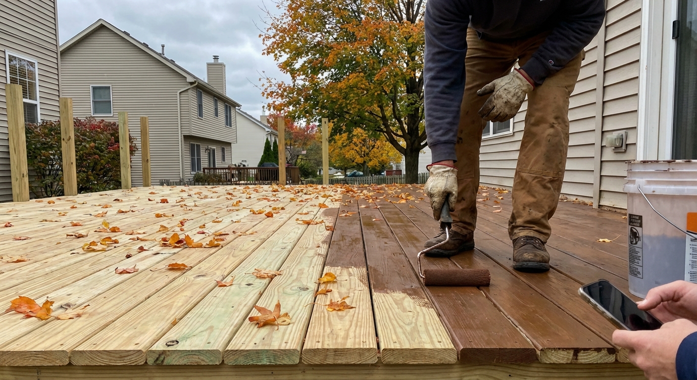 Deck Staining Tips for New Jersey Weath (2026)