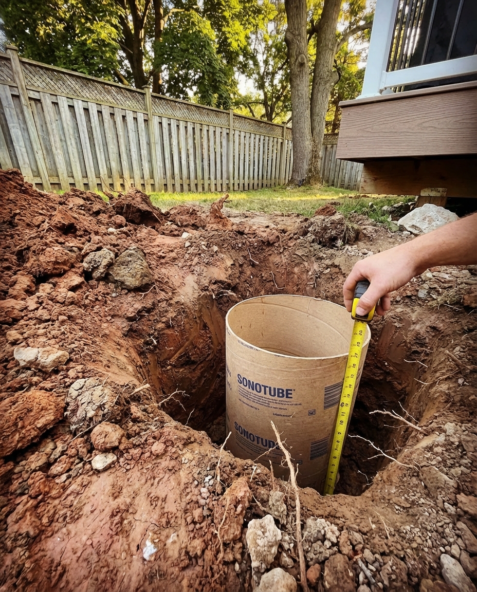 How Deep Should Deck Footings Be in Ontario? Frost Line Guide