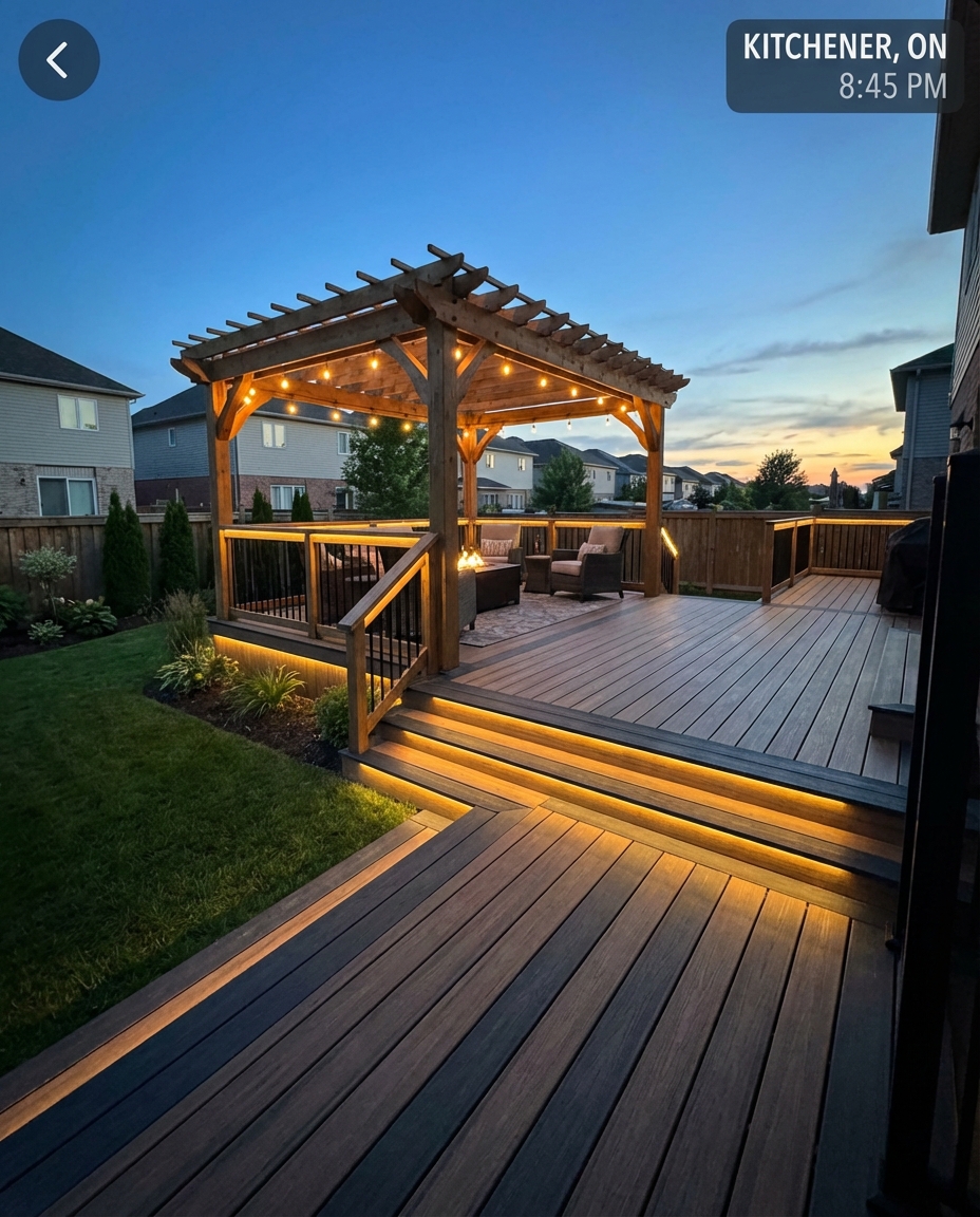 Kitchener Deck Cost 2026: $8K–$45K Real Prices