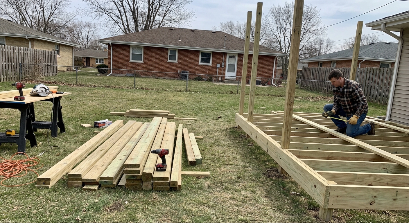 How to Build a Deck in Illinois: Step-by-Step Guide for 2026