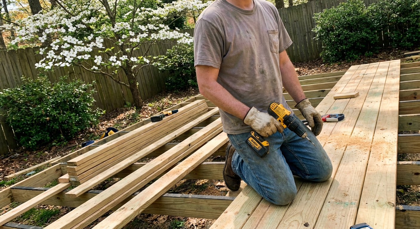 How to Build a Deck in North Carolina: Step-by-Step DIY Guide