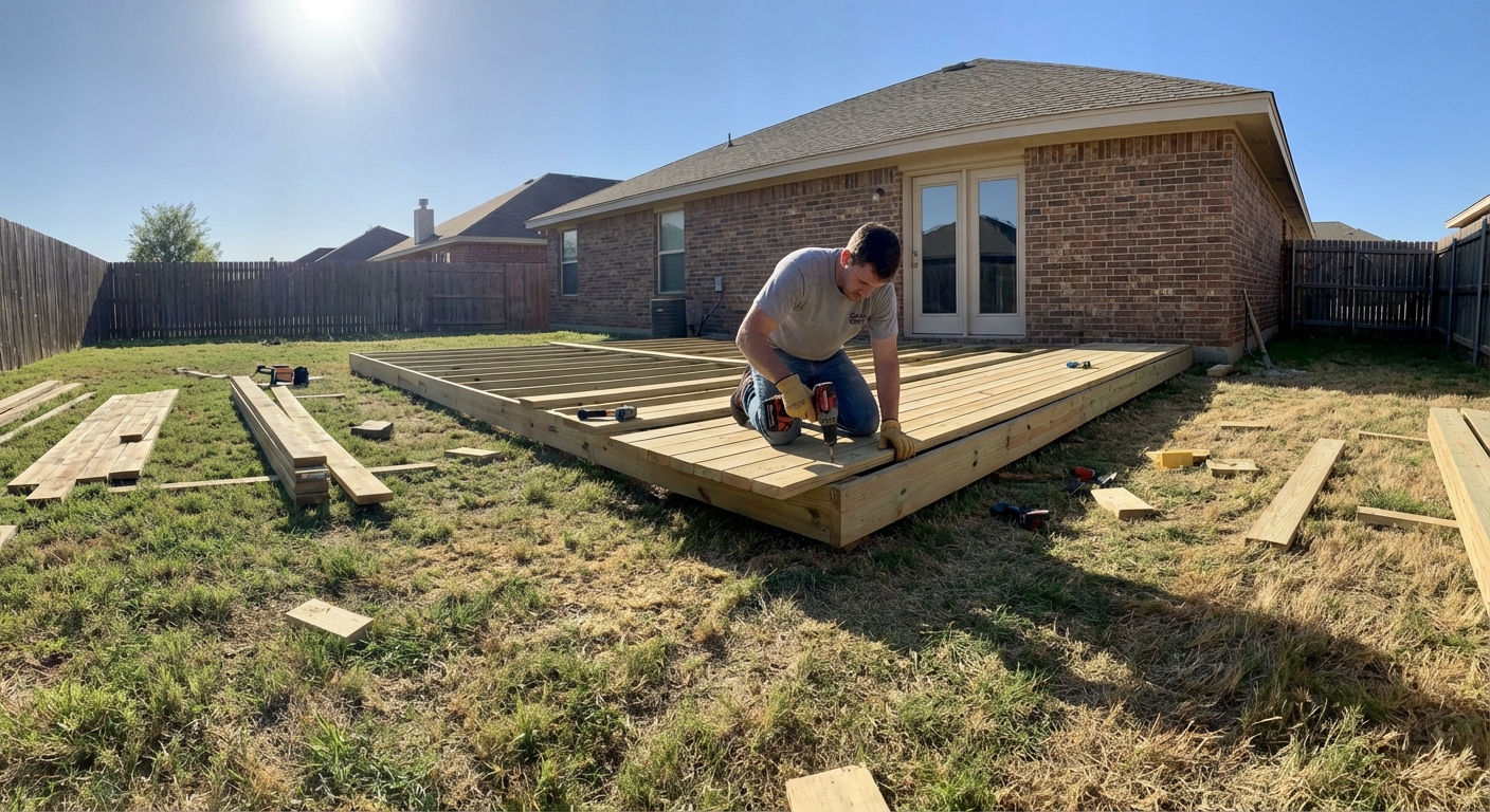 How to Build a Deck in Texas: Step-by-Step DIY Guide