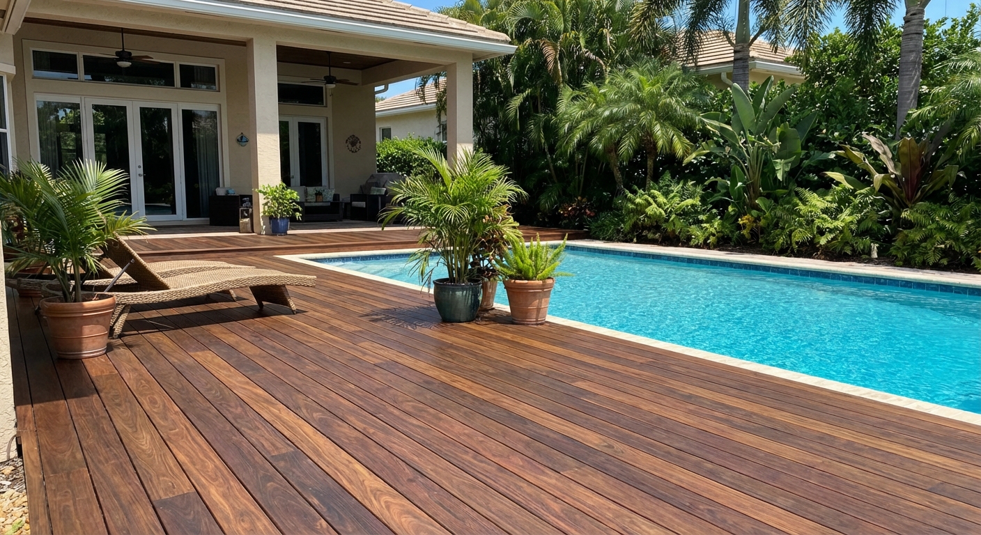 Ipe Decking in Florida: Premium Hardwood for Humidity & Heat