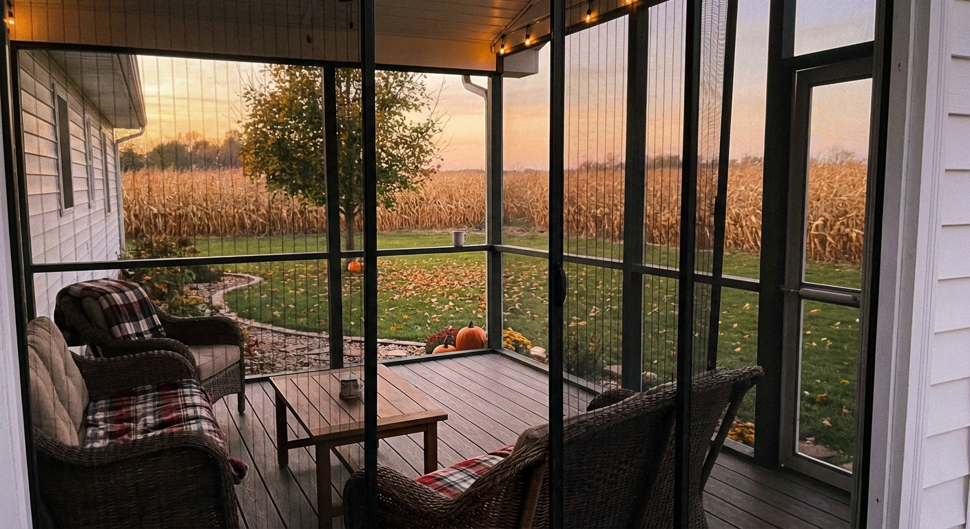 Screened Porch and Deck Combos in Indiana: Extended Season Living