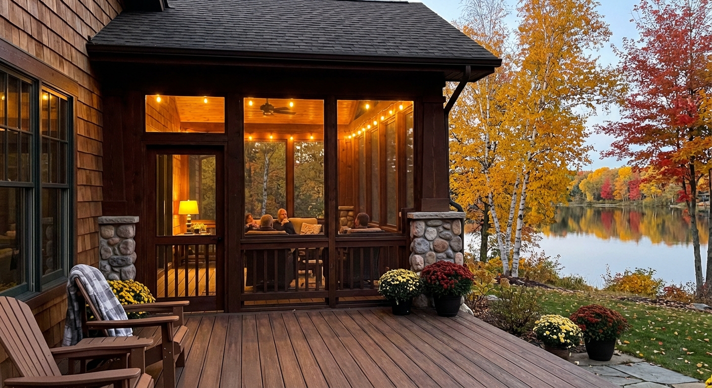 Screened Porch and Deck Combos in Minnesota: Extended Season Living