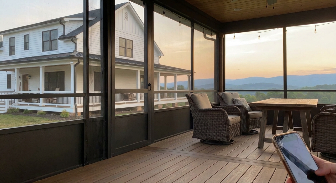 Screened Porch and Deck Combos in Virginia: Extended Season Living